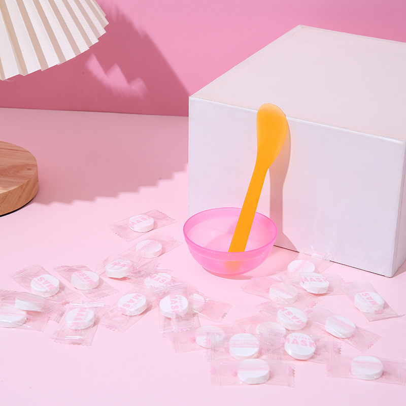 Juego de tazón y espátula para mascarillas faciales de belleza y maquillaje, tazón para mascarillas de barro tipo esparcidor, herramientas de salón de belleza image 6