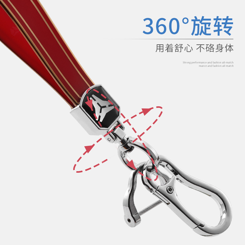 新しいtpuメッキの金の縁のキーホルダーの自動車のキーホルダーのペンダントの高品質の金属の馬蹄の掛け縄の卸売り