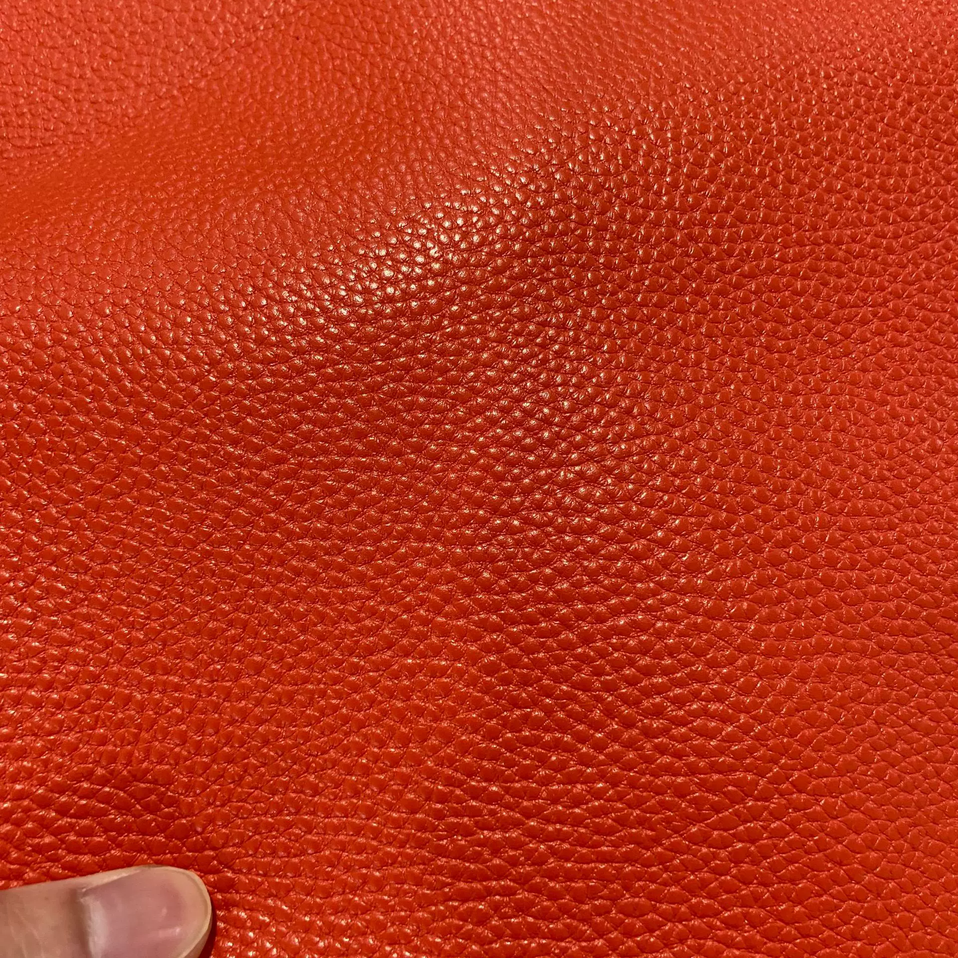 彩色荔枝纹头层牛皮高品质环保真皮鞋材箱包服装专用现货充足