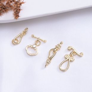 ��ɫ14K����OT�ۇ��L�ֹ�diy�����������β�B��朿��Ʒ���