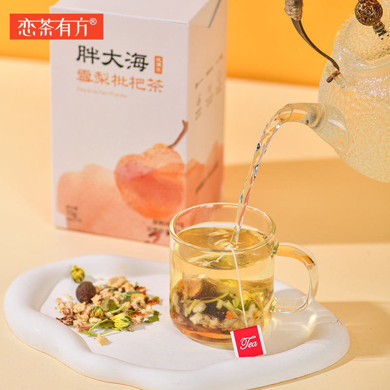 Толстая морская снежная груша Loquat Tea 6g*12 упаковка