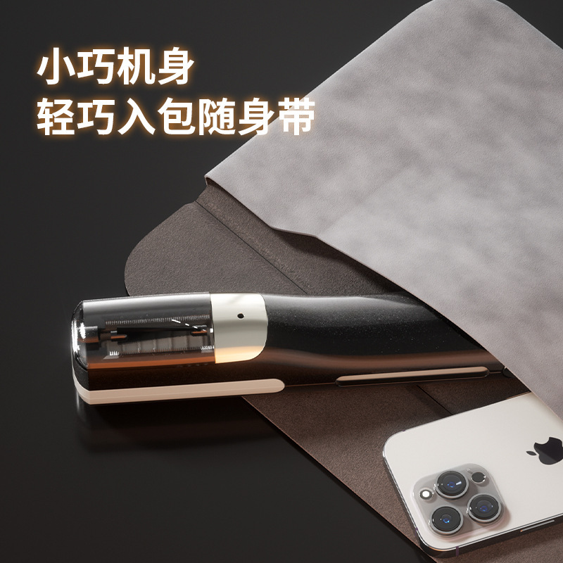 新品跨境电动削发器理发器充电头发分叉修剪器便携家用自动碎发器|undefined