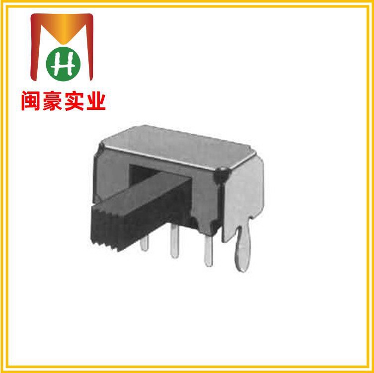 SK-12D23侧拨拨动开关 短脚拨档开关 档位开关 波段开关 长柄