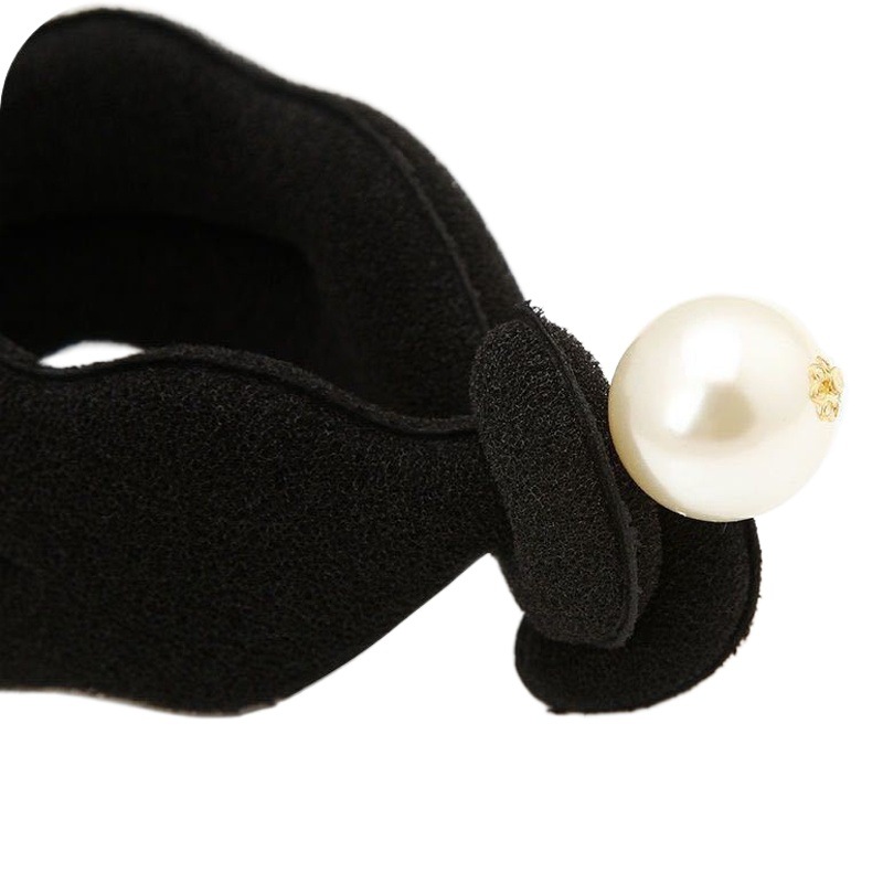 Double Hook Sponge Large with Pearl Hair Less Ball Head Flower Bract Hair Curling Hair Tool Hair Accessories