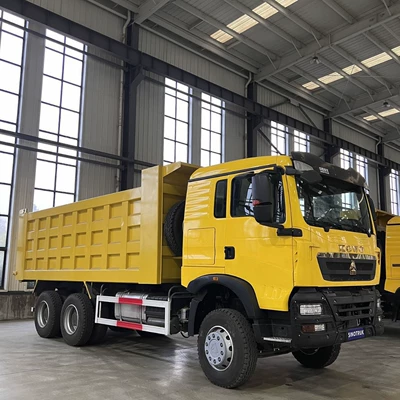 Yük maşınları Eight-Wheel Dump Truck 371 Horsepower