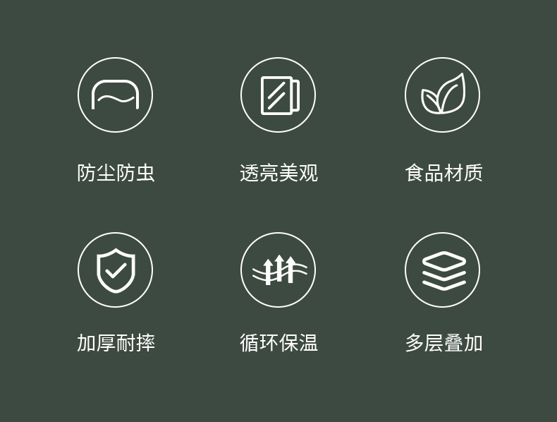 	
菜罩 简约风
