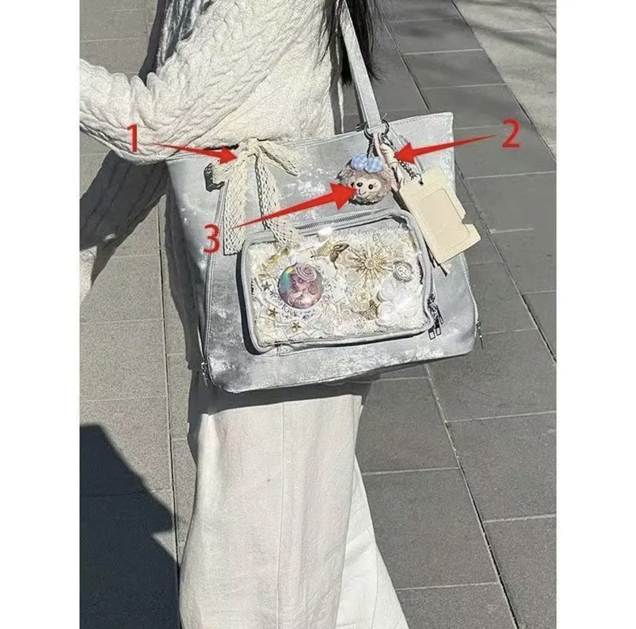 새벽 은선 리본 + 컬러 로프 + 작은 고양이 머리