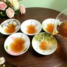 手绘陶瓷葫芦杯创意功夫茶具家用茶杯高颜值伴礼个人杯福禄主人杯
