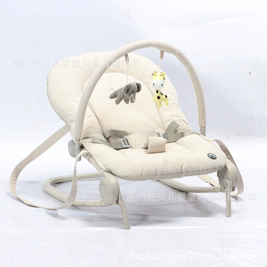 Portable Baby Sleeping Rocking Chair, Foldable, One-Click Closing, Multifunctional Baby Cradle, Baby Coaxing Recliner, Manufacturer Approved