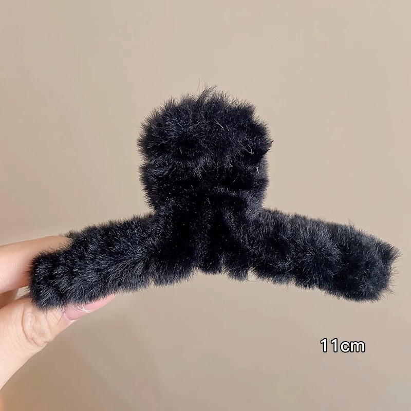 Аcrylic Crab Hair Clip, французский стиль зажим для волос, assorted colors, размеры 4–15 см