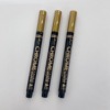 Highlighter, metal marker, brush for manicure, mirror effect
