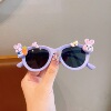 Rabbit sunglasses purple style