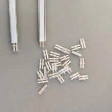 免焊接橱柜线条嵌入式led衣柜感应酒柜鞋柜灯带配件中间接头