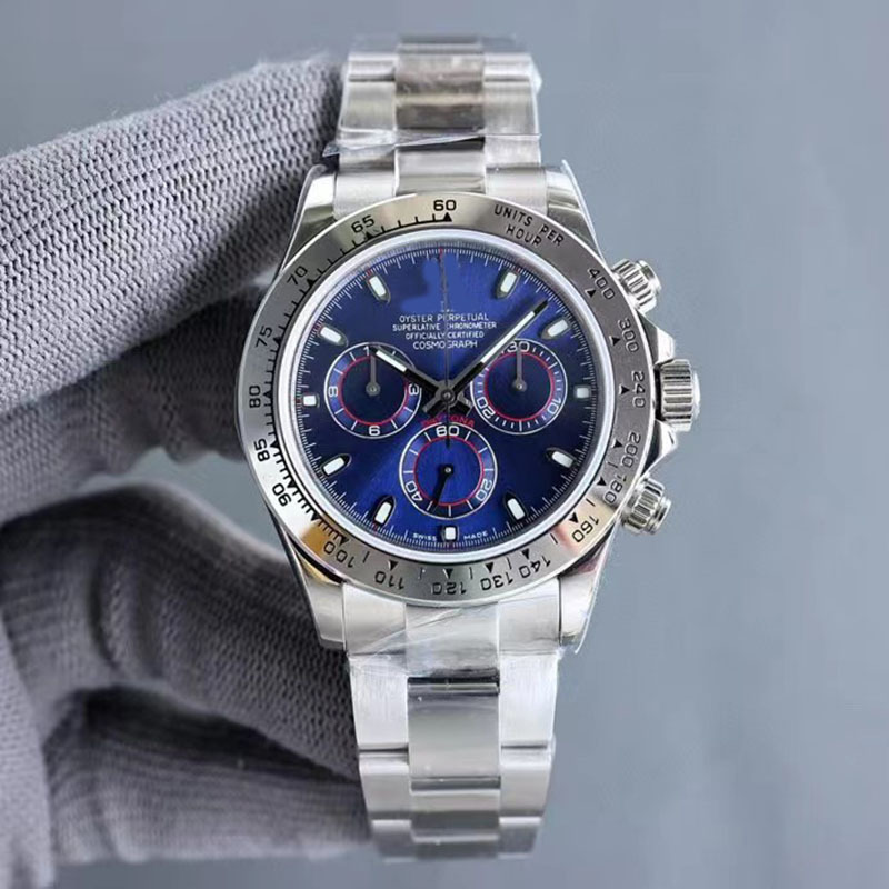 Laojia estilo explosivo C fábrica Ditong serie reloj 4130 máquina de cronometraje multifuncional Panda Di reloj generación transfronteriza