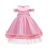 Dress for princess, cute skirt with bow, Korean style, European style, tulle