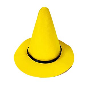 Amazon Yellow Ribbon Elf Hat Halloween Scarecrow Witch Hat Christmas Yellow Ribbon Elf Hat