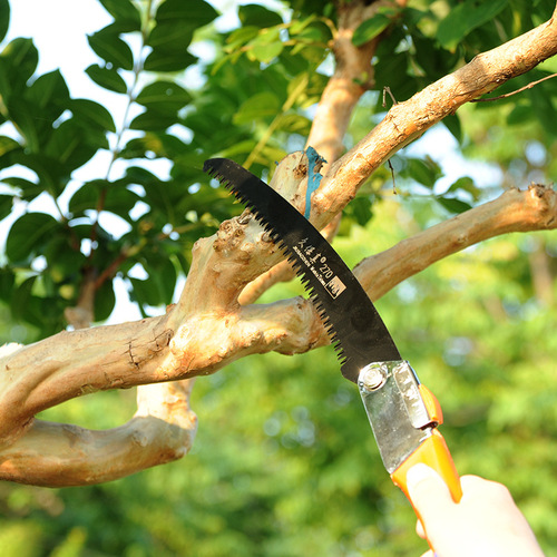 Factory direct supply folding saw, folding garden saw, hand saw, folding bend saw, portable hand saw, hand saw