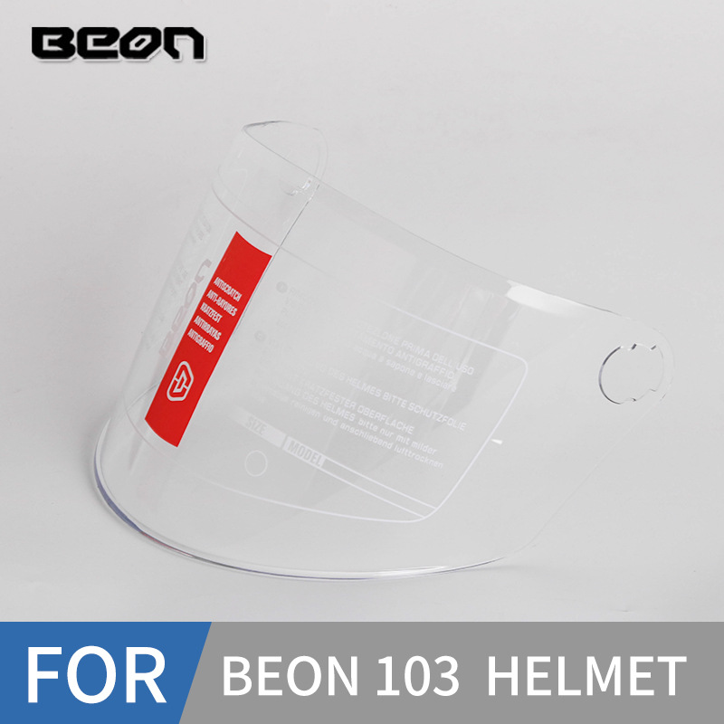 BEON casco B- 102 B- 103 casco lente de parabrisas de lente alargada, otros cascos no están disponibles