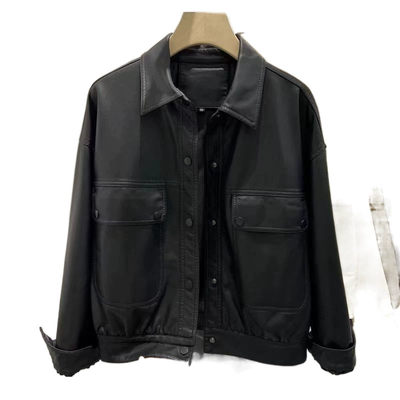 Demi-season autumn jacket for leisure, oversize