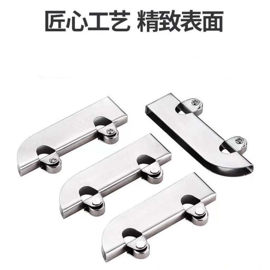 Универсальное колесо раздвижная дверь окно стеклянная дверь раздвижная дверь шкафа зажимное колесо из нержавеющей стали зажимное колесо для самолета 5 мм