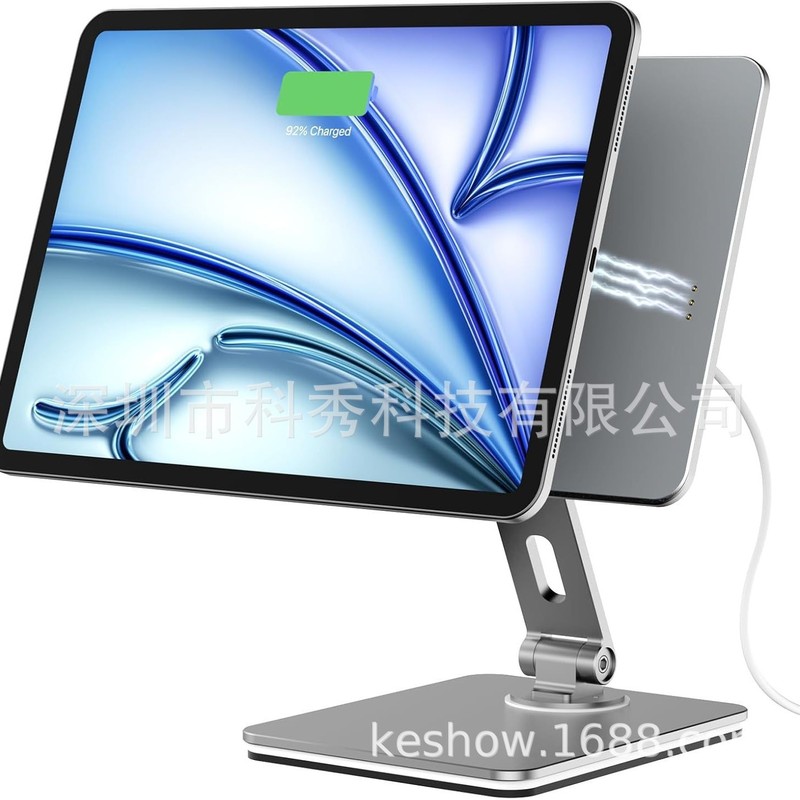 磁気 iPad Air スタンドワイヤレス充電磁気スタンド充電ケーブルに適しています。|undefined