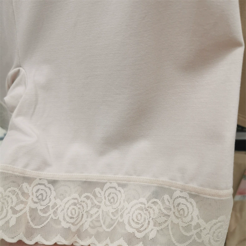 雅舒露 Safe lace thin trousers, protective underware, underwear, lace dress, mid rise
