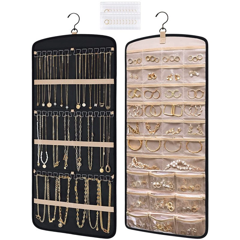 Handheld jewelry, metal double-sided storage system, Amazon