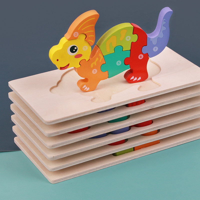 Wooden Wonders Dinosaur Puzzle 4