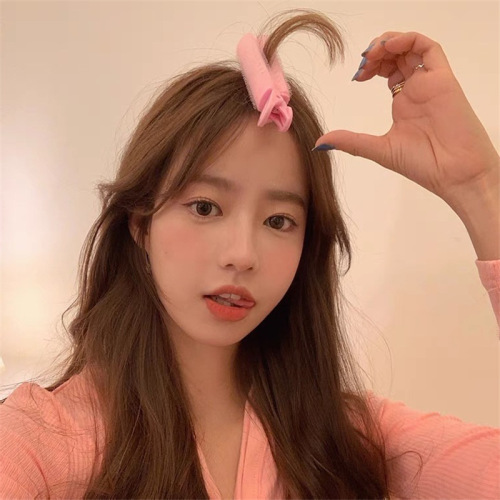 BO | Root-lifting hair clip, hair padding clip for the crown of the head—gentle on hair, seamless, with bangs clip and curling tube J133