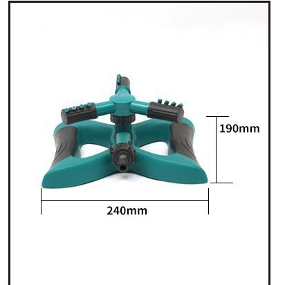Jardín rociador giratorio automático de césped 360 grados rociador giratorio riego verduras regar flores agrícola versión de la serie rociador