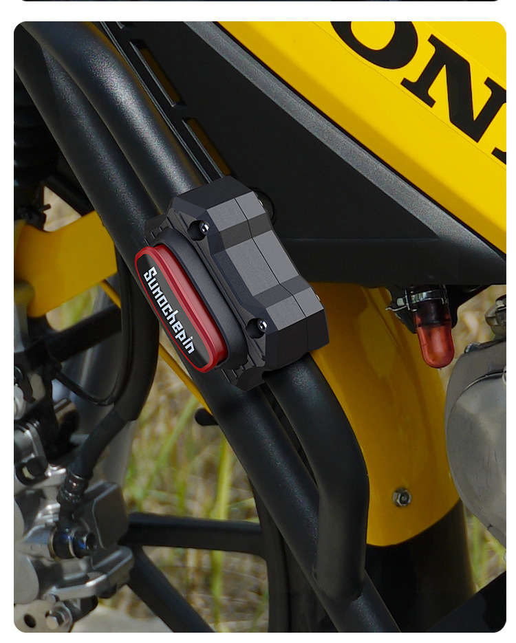 General-purpose motorcycle bumper anti-fall rubber bumper anti-fall block electric car buffer protective rubber decorative block accessories