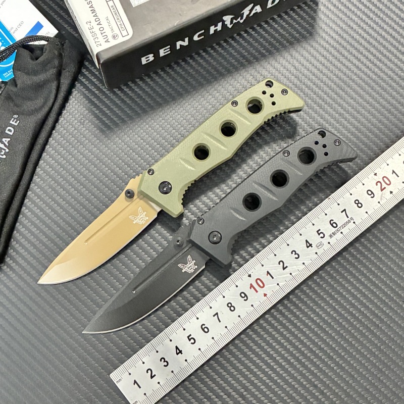 跨境热销蝴蝶273折刀G10户外露营便携带锋利折叠刀水果钓鱼刀小刀