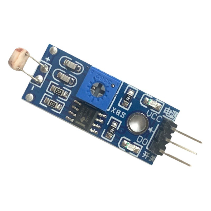 3-контактный фотоэлектрический датчик освещенности, модуль обнаружения света, резистор-диод 5516, световой датчик-выключатель
