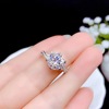 Zirconium, ring with stone, wedding ring, internet celebrity, wholesale