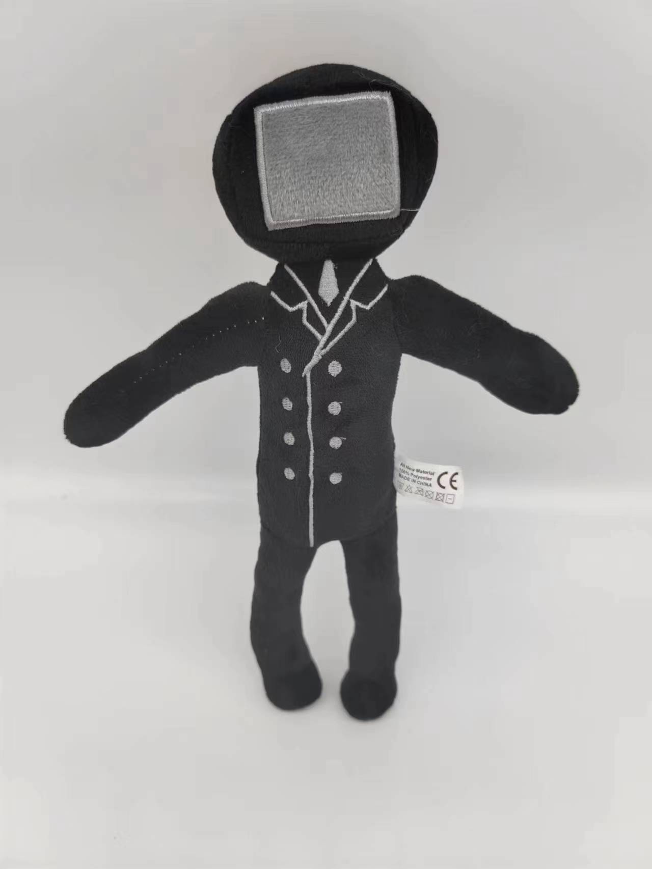 Cross-border hot new skibidi toilet Plush Tool man spoof muñeca de peluche