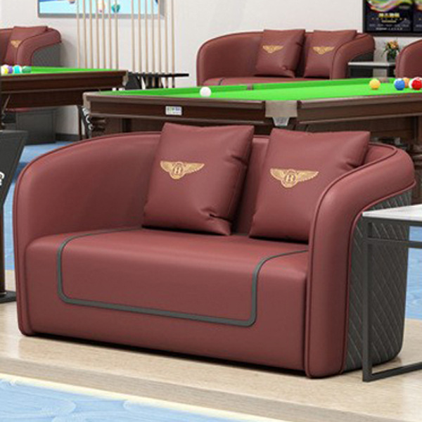 Sala de billar sala de descanso silla de observación de pelota sala de billar especial sofá de observación de pelota de alta gama club de billar ocio sofá de observación de pelota