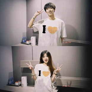 Summer Pure Cotton Short-Sleeved T-Shirt Couple Wear Lazy Style Loose Niche Design Tops for Men and Women Student Trendy Class Uniforms
