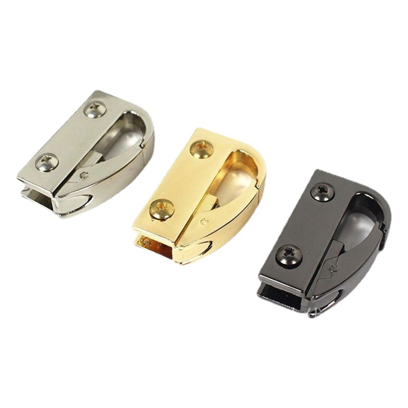 Bag hardware accessories hardware buckle metal buckle side clip hardware accessories high-grade lock buckle accessories bag buckle hardware