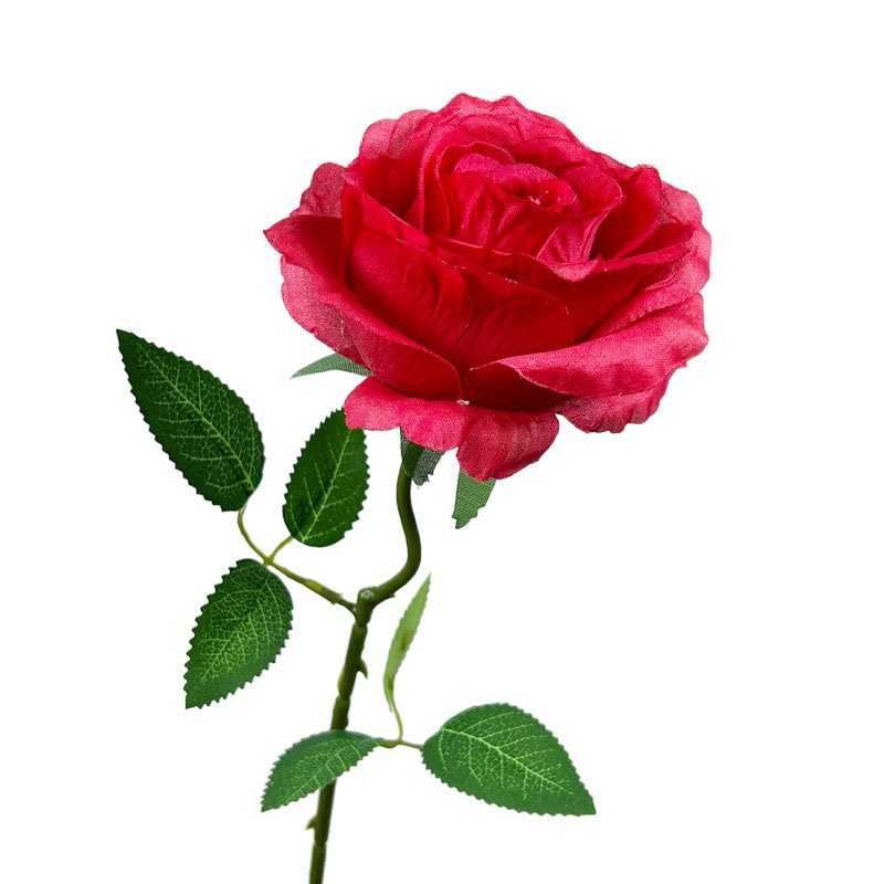 Single Anna Rose Flower, Faux Bouquet, Artificial Silk For Wedding Venue Decoration, Plastic Flower With A High-end Feel_voghion.com