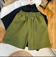 2024新款男童夏季短褲潮流兒童洋氣百搭款夏裝休閒時髦運動五分褲
