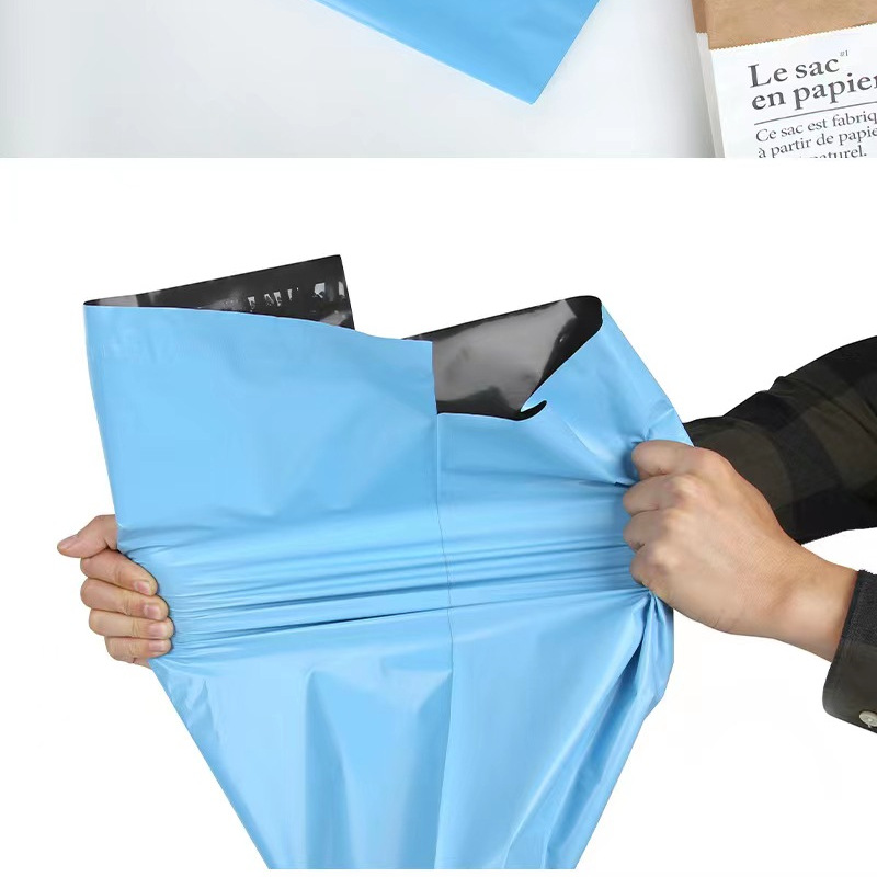 Bolsa Express nuevo material en stock Rosa negro 12 seda engrosada bolsa dañada bolsa de embalaje ropa impermeable bolsa express