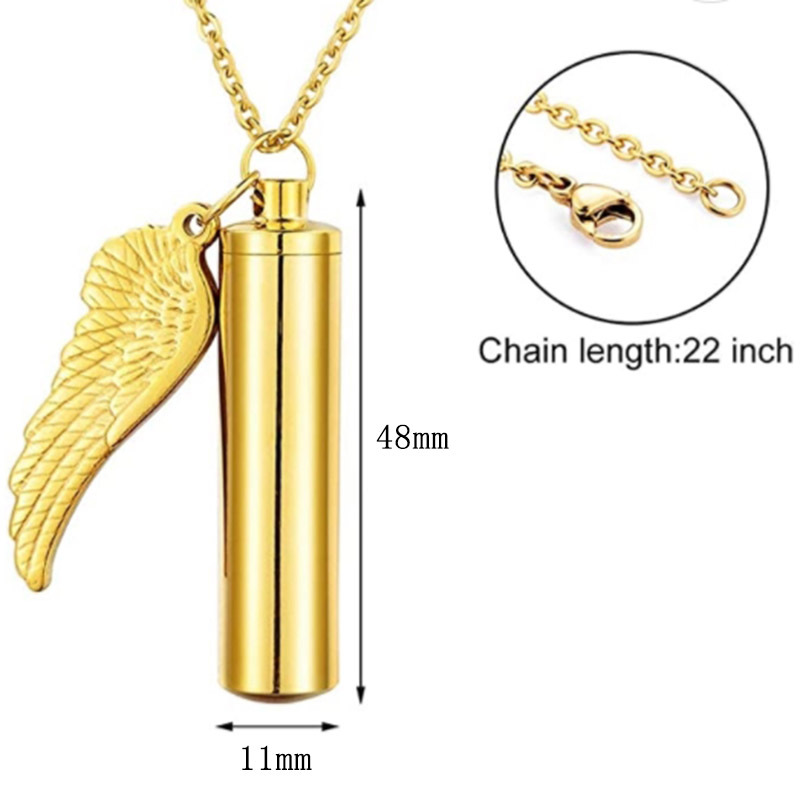 Simple Style Wings Metal Plating Unisex Pendant Necklace display picture 3