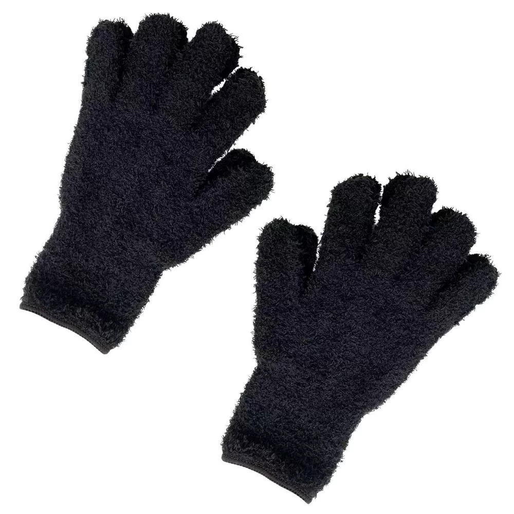 Guantes de microfibra para quitar el polvo de Amazon, guantes de lana coral, guantes para limpieza de coches, guantes de media lana para mayor comodidad.