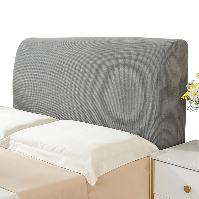 Cubierta de cabeza de cama todo incluido cubierta suave simple moderna a prueba de polvo cubierta de cabecera universal cubierta trasera de cama de madera 2023 Nuevo