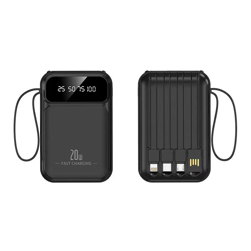 3C認定卸売有線パワーバンクミニコンパクトポータブルパワーバンククロスボーダーギフトカスタムロゴ|undefined