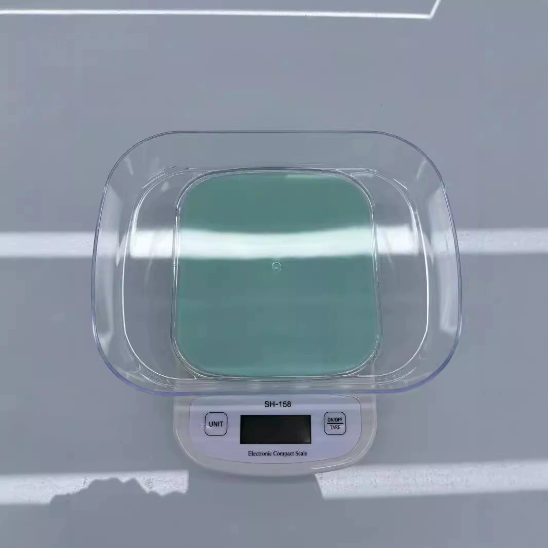 SH-158 кухонные электронные весы Японские конфетно-цветные хлебопекарные весы Фруктовые весы Весы с лентой тарелки 5 кг Электронное взвешивание