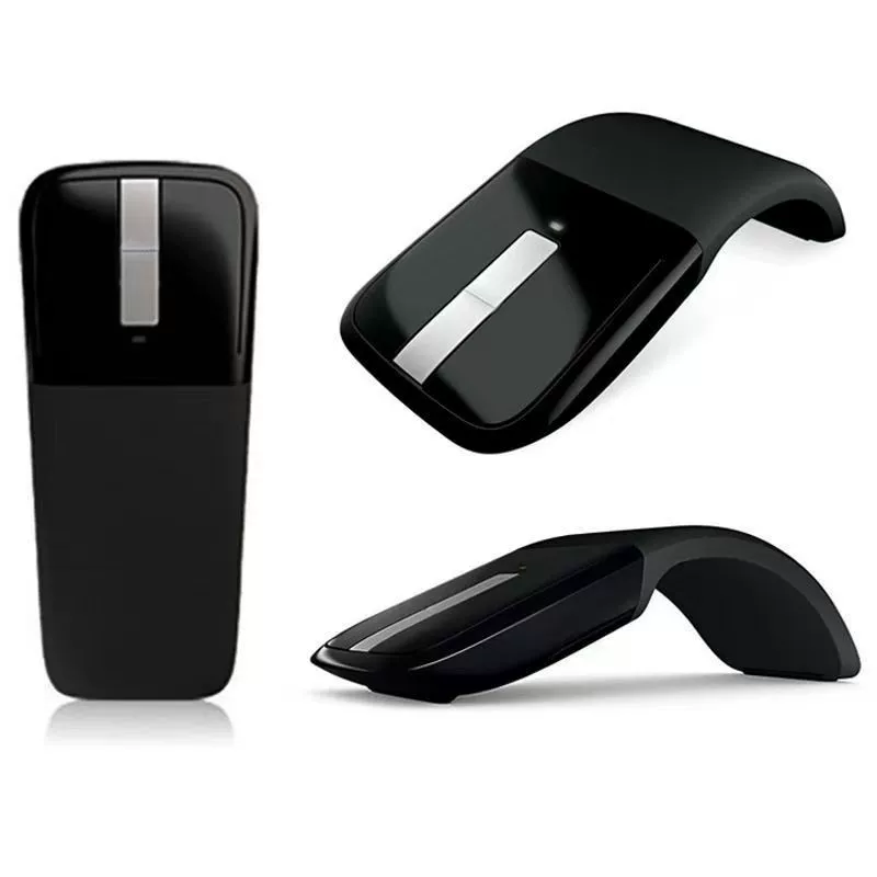 Ultra thin foldable touch fashionable handheld wireless mouse, bluetooth