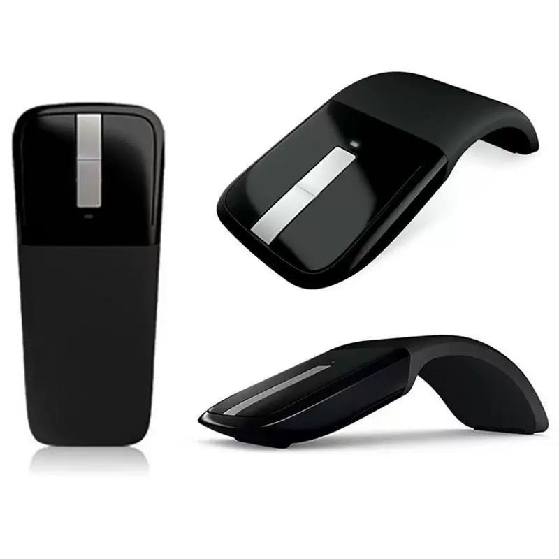 Ultra thin foldable touch fashionable handheld wireless mouse, bluetooth