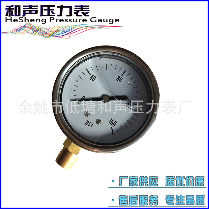 �����������������ѹ����YN63-160PSI��������ѹ������ձ�