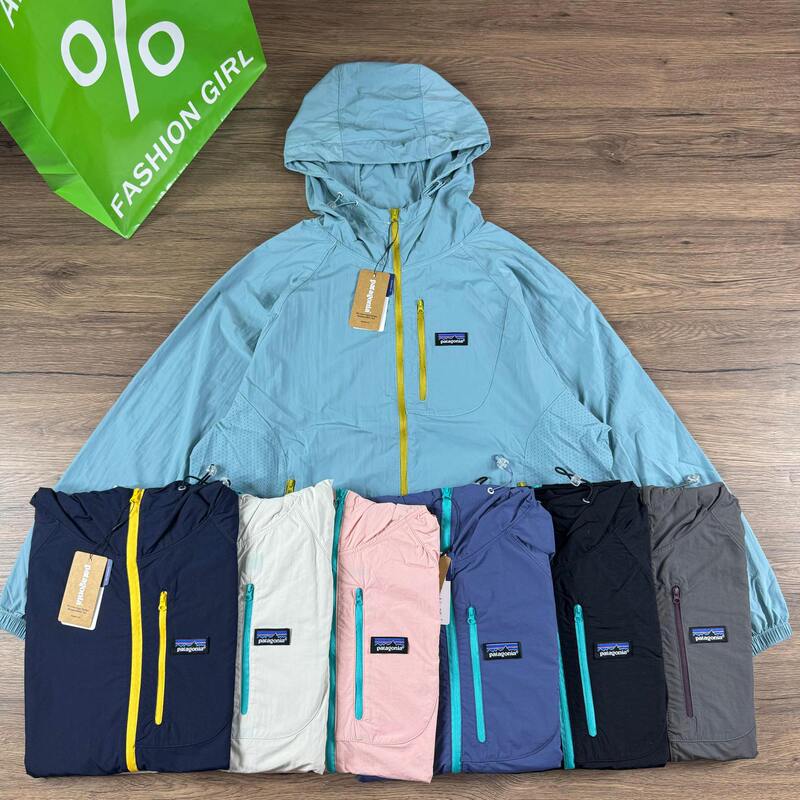 Pata Bata Outdoor Couple Style Lightweight Zipper Hooded Sun Protection Skin Clothing Cycling Hiking Sun Protection Jacket Jacket